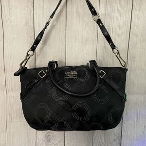 Coach black purse.